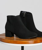 Simply Stylish Faux Suede Booties