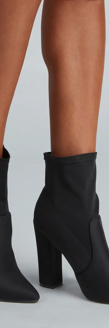 Style Staple Block Heel Booties