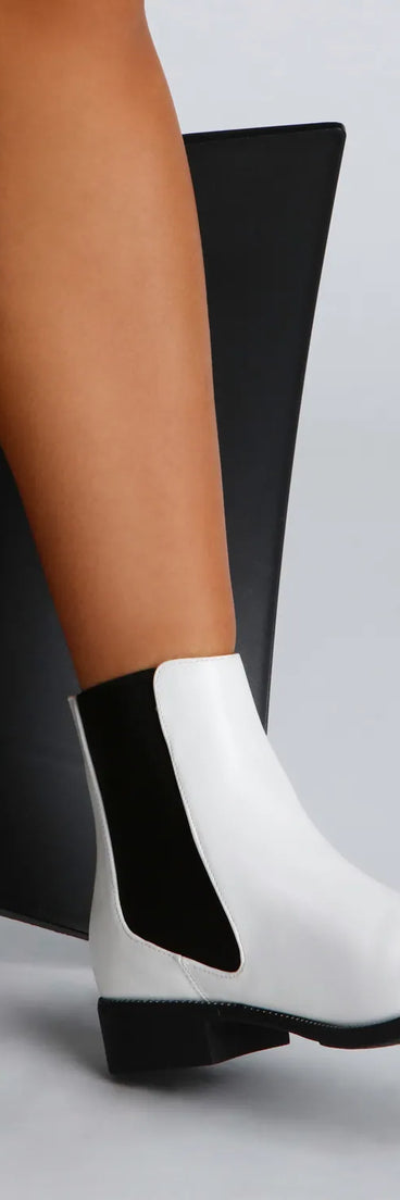 Chic City Girl Stud Accent Booties