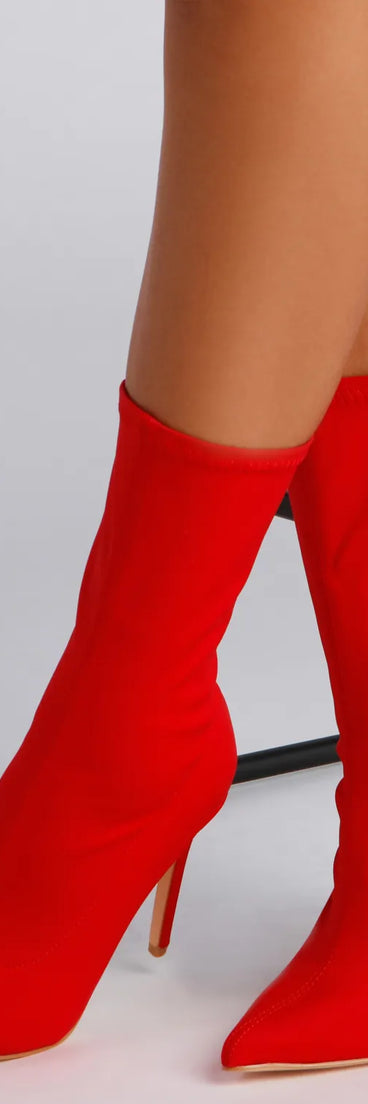 Make A Statement Stiletto Booties