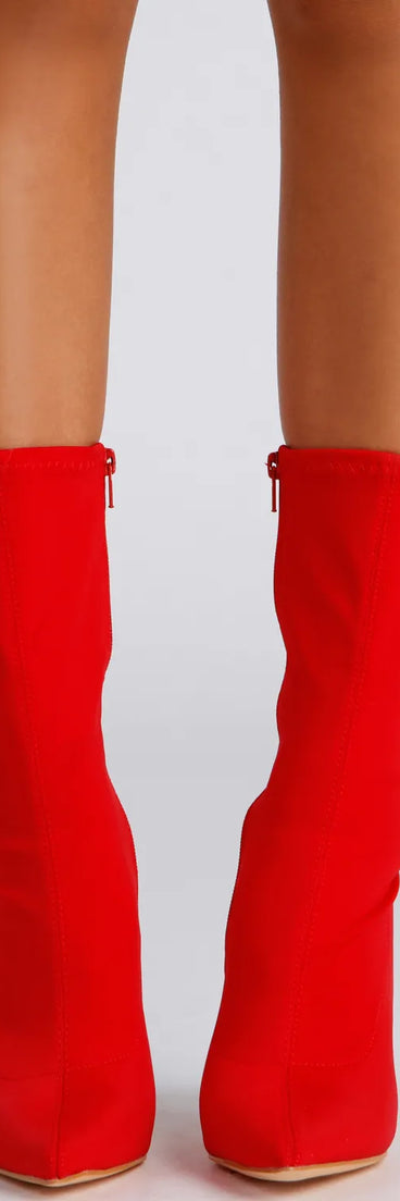 Make A Statement Stiletto Booties