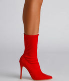 Make A Statement Stiletto Booties