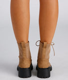 Trendy Status Knit Detail Boots