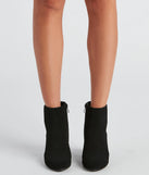 Girl In Love Block Heel Booties