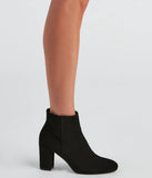 Girl In Love Block Heel Booties