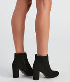 Girl In Love Block Heel Booties
