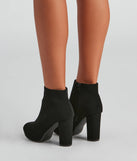 Lots To Love Block Heel Booties