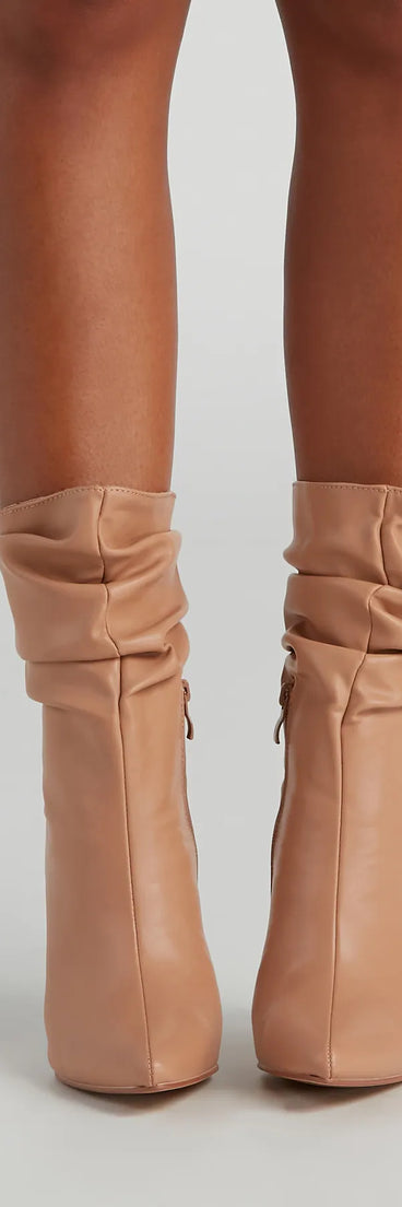 City Streets Slouch Stiletto Boots