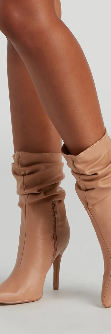 City Streets Slouch Stiletto Boots