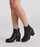 Ultimate Trendsetter Lug Sole Booties