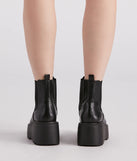 It's True Lug Platform Booties