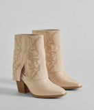 Country Vibes Faux Suede Foldover Cowboy Boots