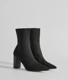 Back to Basics Knit Ankle Booties