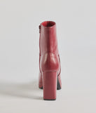 
Upgrade your style game for 2025 with the Amp It Up Faux Leather Platform Boots in wine, perfect for any fashion-forward wardrobe.