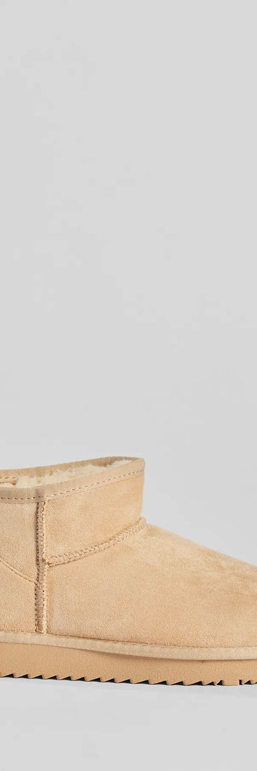 Cozy Staple Faux Fur Ankle Booties