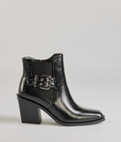 
Upgrade your style game for 2025 with the Edgy Fave Buckle Strap Faux Leather Ankle Booties in black, perfect for any fashion-forward wardrobe.