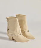 
Upgrade your style game for 2025 with the Stylishly Studded Faux Leather Fold-Over Booties in beige, perfect for any fashion-forward wardrobe.