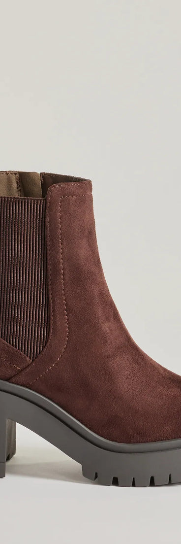 
Upgrade your style game for 2025 with the Stylishly Edgy Platform Block Heel Booties in brown, perfect for any fashion-forward wardrobe.