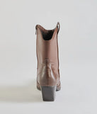 
Upgrade your style game for 2025 with the Edgy-Chic Faux Leather Western Booties in brown, perfect for any fashion-forward wardrobe.
