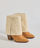 
Upgrade your style game for 2025 with the Cozy Vibes Faux Sherpa Foldover Booties in beige, perfect for any fashion-forward wardrobe.