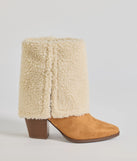 
Upgrade your style game for 2025 with the Cozy Vibes Faux Sherpa Foldover Booties in beige, perfect for any fashion-forward wardrobe.