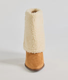 
Upgrade your style game for 2025 with the Cozy Vibes Faux Sherpa Foldover Booties in beige, perfect for any fashion-forward wardrobe.