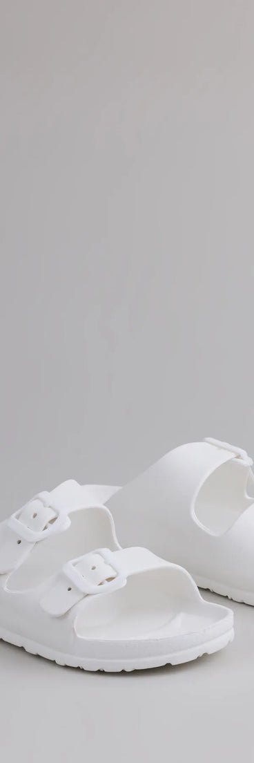 Tag Along Strappy Buckle Sandals