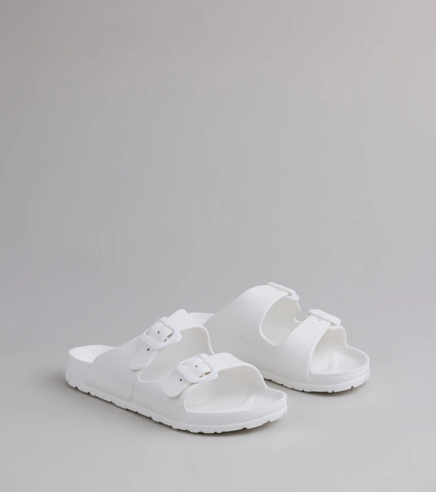 Tag Along Strappy Buckle Sandals
