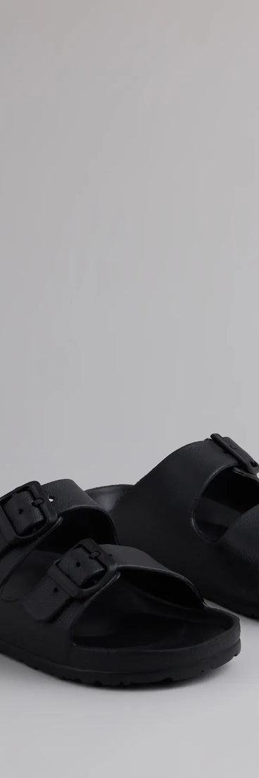 Tag Along Strappy Buckle Sandals