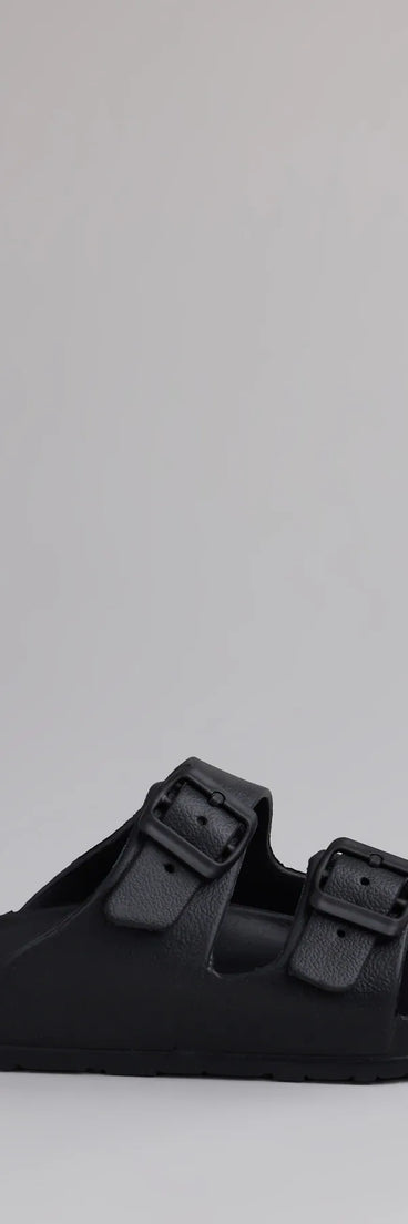 Tag Along Strappy Buckle Sandals