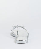 Dainty Looks Bow Thong Sandals