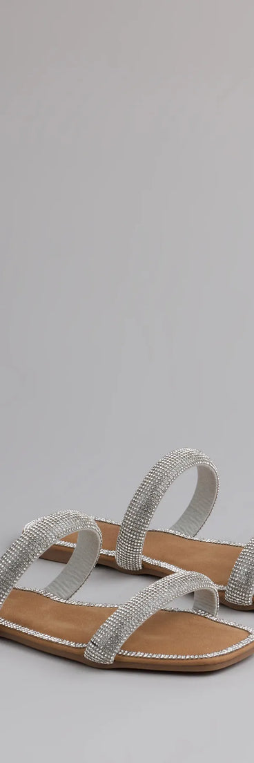 Step Into Glam Rhinestone Sandals