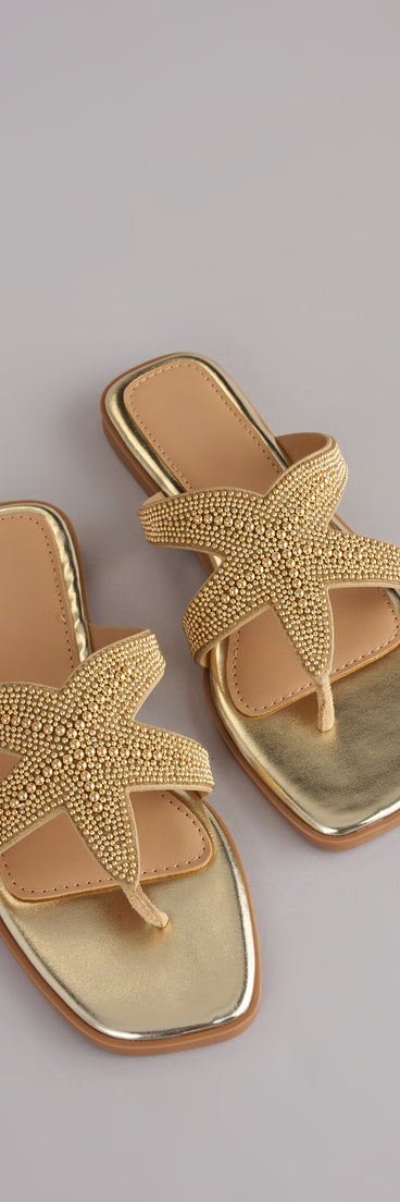 Beachside Charm Starfish Sandals