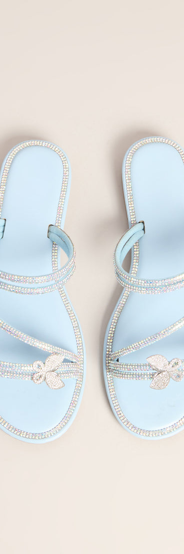 Daydream Plans Butterfly Strappy Sandals