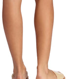 Island Life Raffia Slides