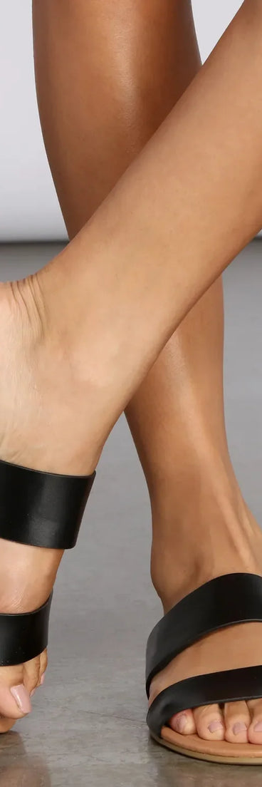 Step Into Simplicity Slide Sandals