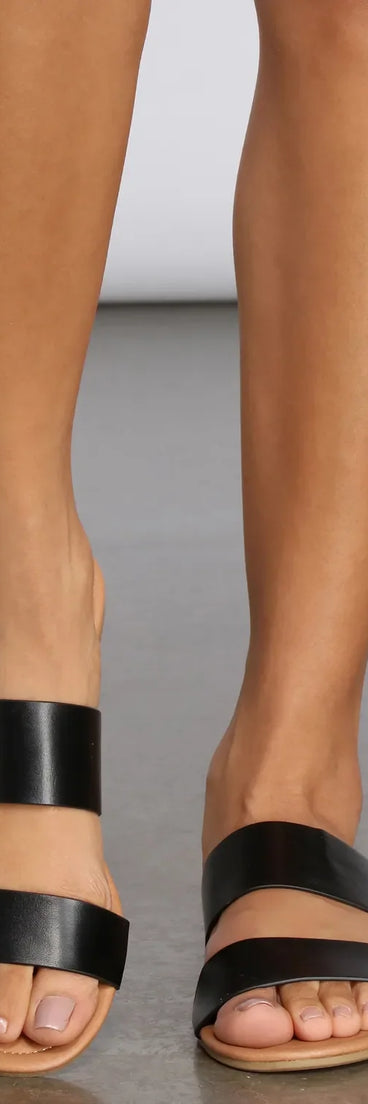 Step Into Simplicity Slide Sandals