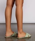 Chic Trendsetter Slip-On Sandals