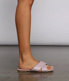 Chic Trendsetter Slip-On Sandals