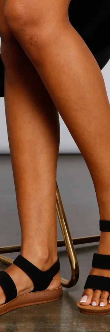 Effortless Style Triple Strap Sandals