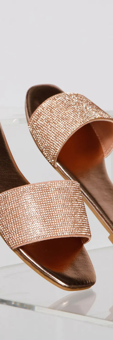 Major Sparkle Rhinestone Slides