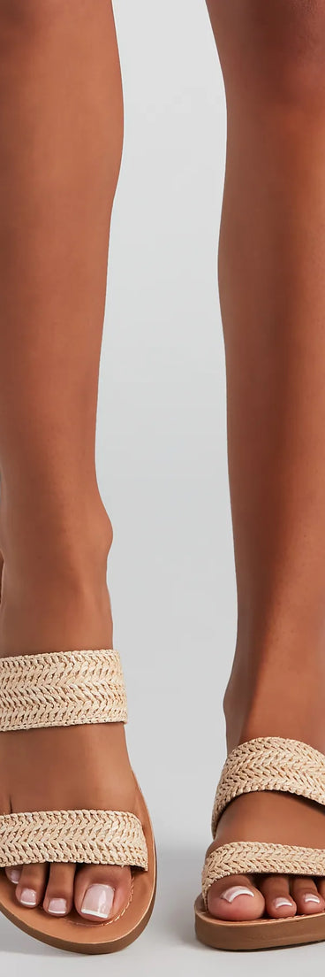 Summer Lovin' Basket Weave Sandals