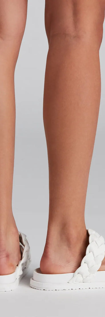 Total Cutie Braided Strap Sandals