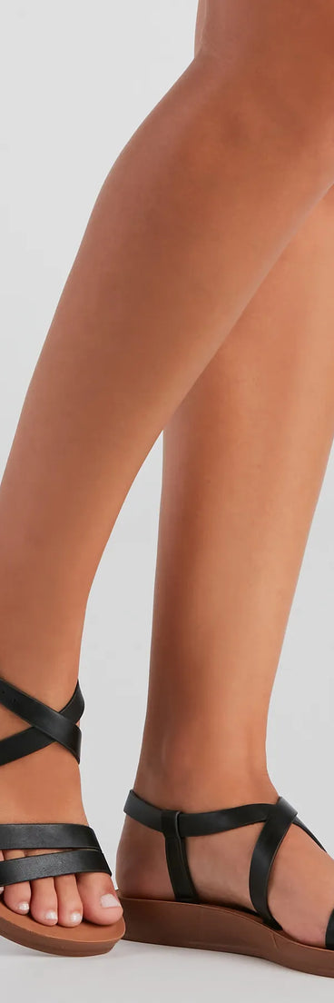 Comfort Level Strappy Sandals