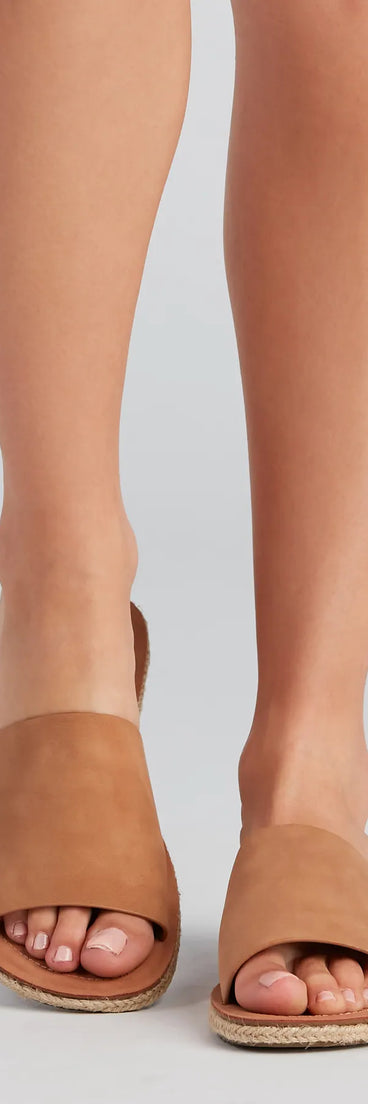 Spring Forward Espadrille Flat Sandals