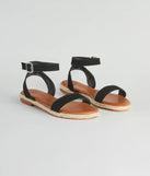 Resort Worthy Espadrille Flat Sandals
