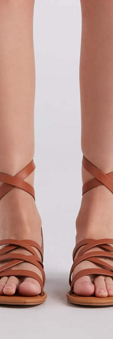 Bohemian Chic Strappy Sandals