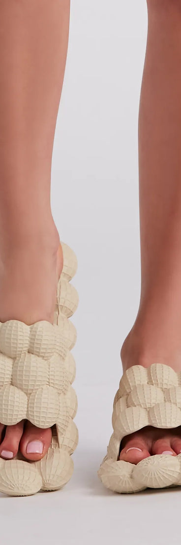 Treat Your Feet Foam Bubble Slides