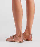 Little Princess Jeweled Thong Sandals