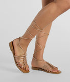 
Upgrade your style game for 2025 with the Cute Trek Strappy Lace-Up Flat Sandals, perfect for any fashion-forward wardrobe.